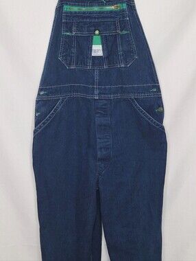 Liberty Denim Men's Dark Blue Overalls 36"
